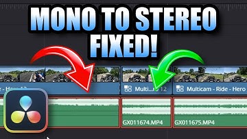 Mono naar stereo FIX in Davinci Resolve 20, inclusief een MULTICAM-oplossing!