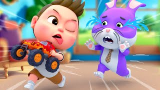 Sharing Is Caring - Baby Songs |  Kio Kids Songs Nursery Rhymes & Kids Songs