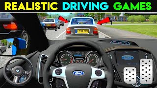 Top 5 *REALISTIC* Car Driving Games for Android l Best Car simulator games for android 2022 screenshot 5