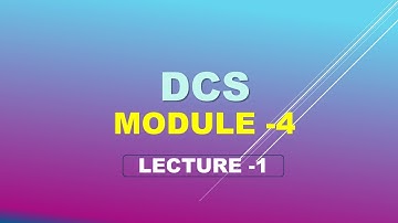 Design of concrete structures (DCS)   module 4 -lecture 1