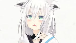 寝て起きたら70万人間近でしたが準備中に迎えた、ぷち雑談【ホロライブ/白上フブキ】