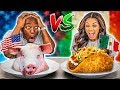 AMERICAN VS MEXICAN FOOD CHALLENGE