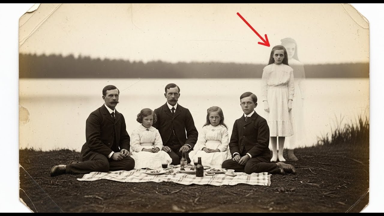 This 1901 Picnic Shows Four Children — The Parents Only Had Three Living