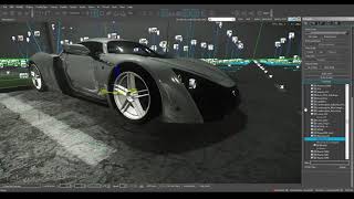 Warface - Parking art (timelapse) CRYENGINE
