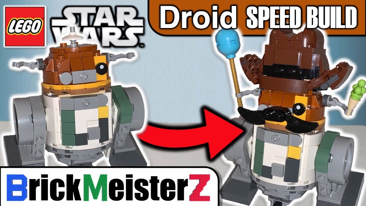 LEGO Star Wars C1-10P Droid Builder SPEED BUILD (75392)