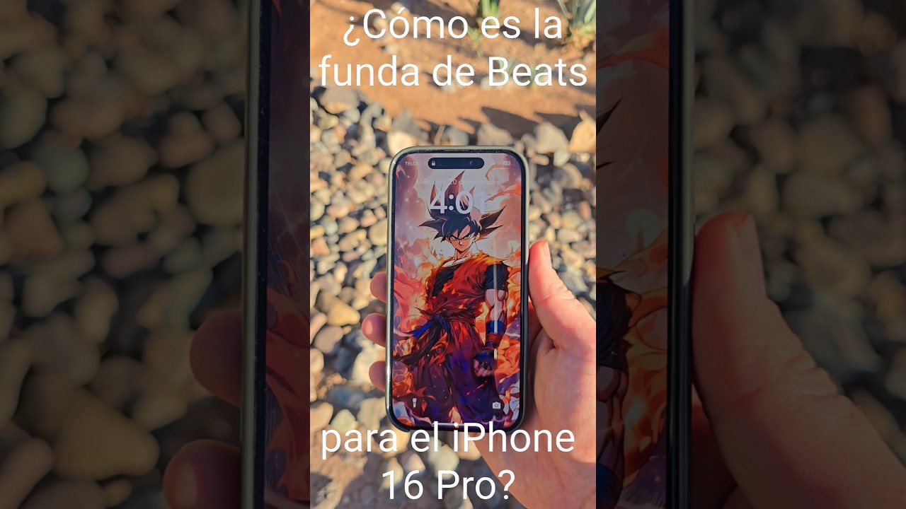 ¿Cómo es la funda de Beats para el iPhone 16 Pro? 