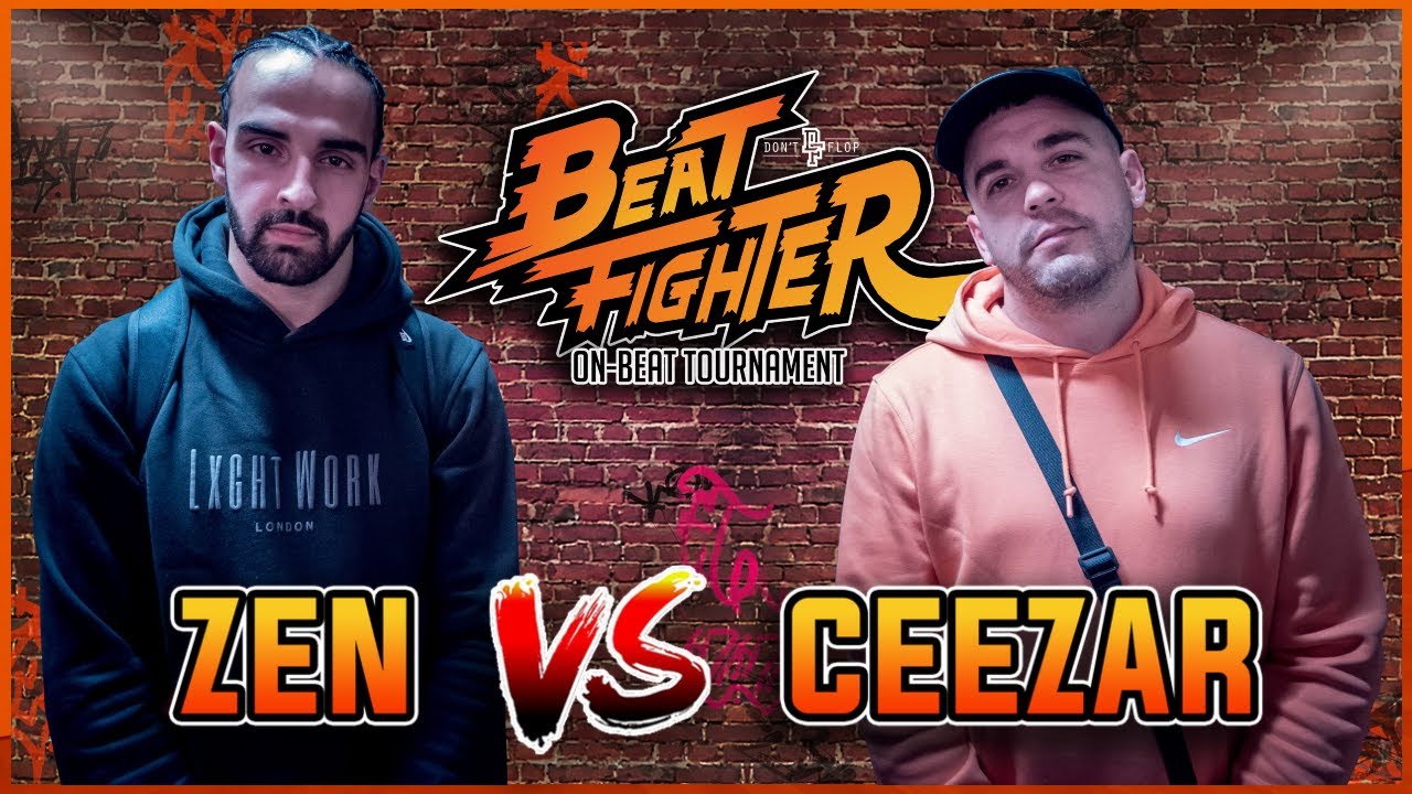 Rap Battle - Zen Vs Ceezar | Don't Flop #BeatFighter - YouTube