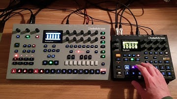 Chill out jam with the Elektron Analog Four mkii and the Digitakt
