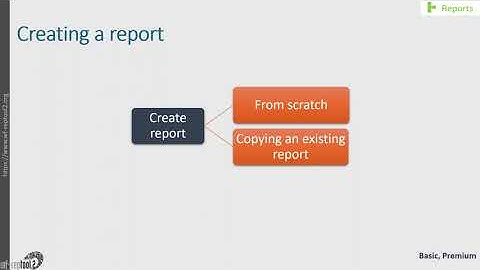 New WF RepTool I Training video about how to create reports in WF-RepTool2