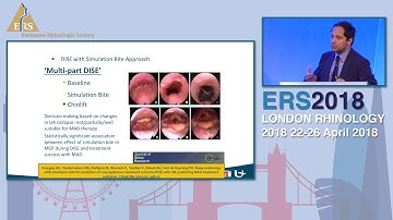 ERS London 2018, O Vanderveken, Sleep Disorders Management