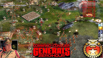 Infantry 1vs7 Air Force Generals | Command & Conquer Generals Zero Hour