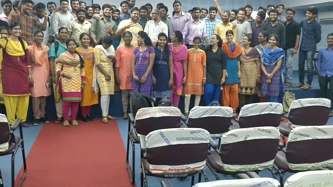 Last day at Chennai - ITSM classes  by Praveen jain.