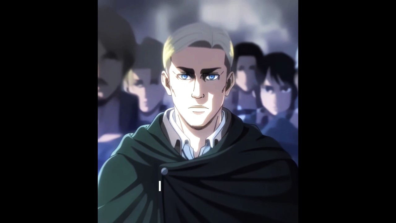 CAPTAIN ERWIN SMITH EDIT 🥶 | ATTACK ON TITAN | #eren #erwinsmith #attackontitan #shorts