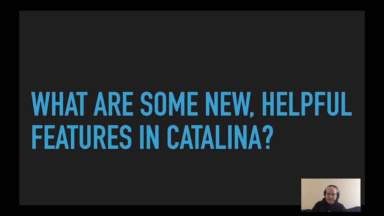 What's New in MacOS Catalina? - YouTube