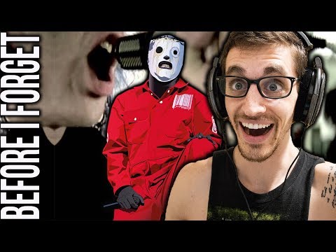 Hip-Hop Head's First Time Hearing Before I Forget By Slipknot