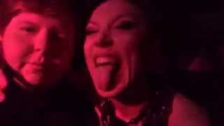 Tanja Monies Selfie Con Il Disturbatore Tv Niki Giusino Al Peter Pan Di Riccione