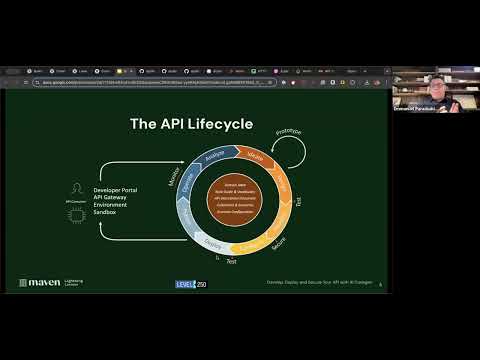 How do you develop, deploy, and secure an API with AI tools?