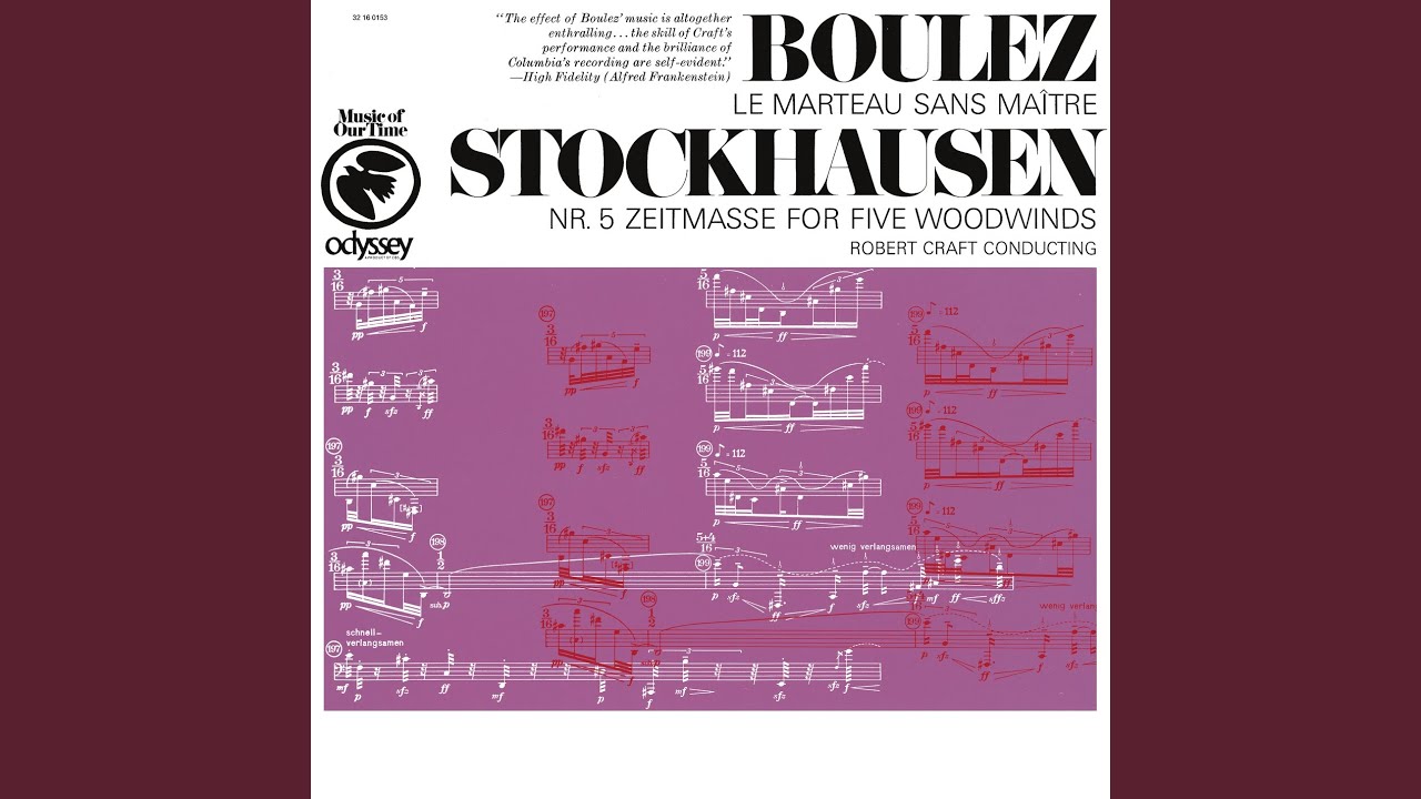 Assista a Le Marteau sans maître (1967 Re-edited Version) : VI. "Bourreaux de solitude" (2023 Remastered... no YouTube