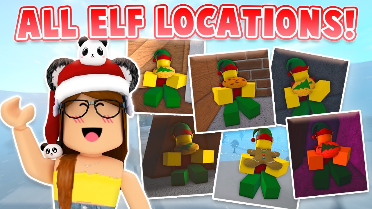 How to Find ALL Bloxburg ELF LOCATIONS!! *2021 Elf Hunt* YouTube