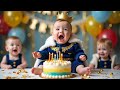 Happy Birthday Song | Cute Baby Dance Party! 🎉 | Fun Birthday Song for Kids | LOLY KIDS V7