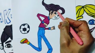 Rafadan Tayfa Çizimleri - Sevim Çizimi - Trt Çocuk - Boyama