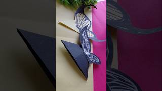 Butterfly bookmark #Artisticmew #shorts #viralshots #Artideas #Craftsidea #Craft #Bookmark
