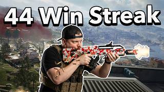 Massive 44 Warzone Win Streak!