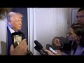 President Trump Gaggles with Press On Air Force One, Apr. 3, 2025
