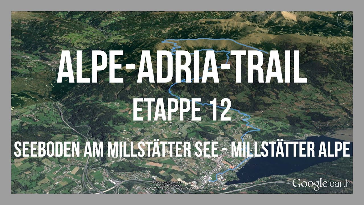 Seeboden am Millstätter See - Millstätter Alpe | Alpe-Adria-Trail | Etappe 12  | GPS-Track