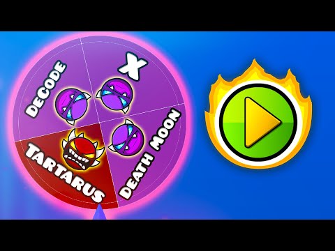 видео: САМАЯ крутая рулетка ДЕМОНОВ в Geometry Dash