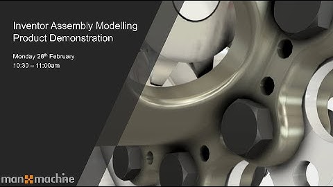 Autodesk Inventor Assembly Modelling Product Demonstration