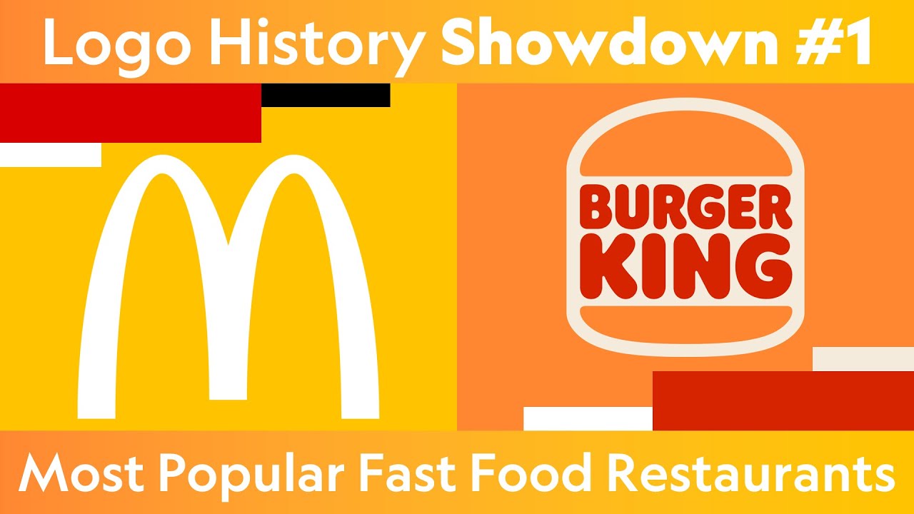 Logo History Showdown #1 - McDonald\'s vs. Burger King - YouTube