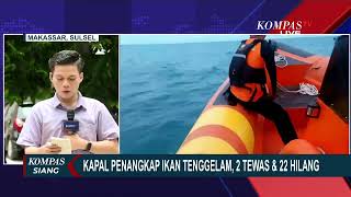 Kronologi Tragedi Kapal Penangkap Ikan Dewi Jaya 2 Tenggelam Di Perairan Selayar