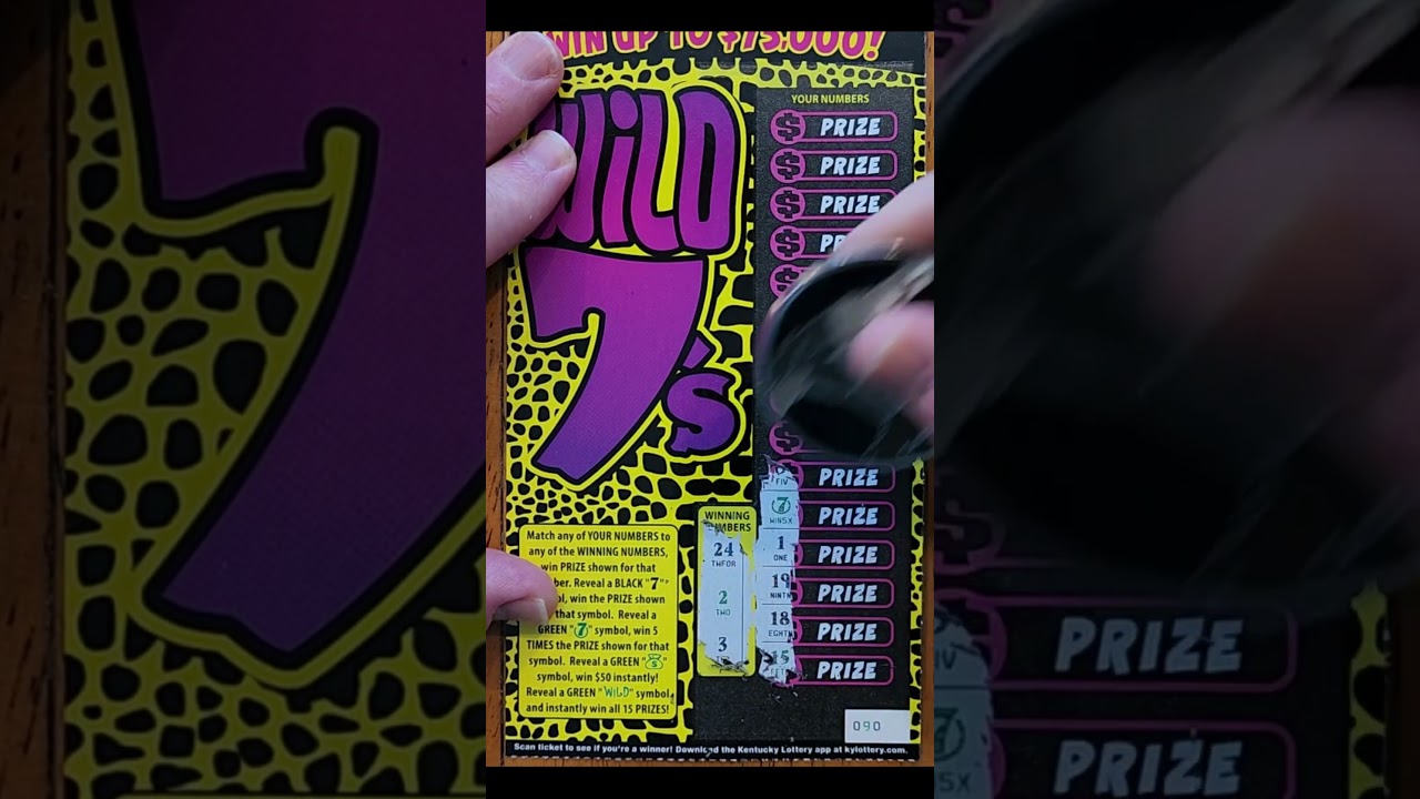5X & MATCH🔥 Wild 7s Scratch Off Lottery Ticket! 💰 