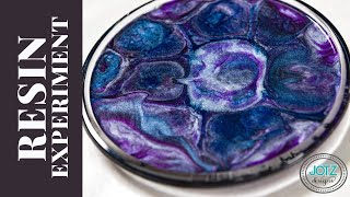 Epoxy Resin Experiment | Mica Powders & Silicone Oil only | WoodCrafters Resin