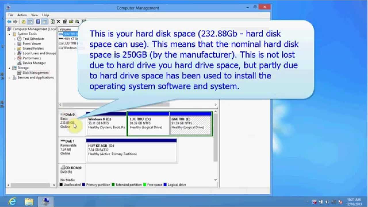 How to check disk. Disk space:18 гб. disk check up.