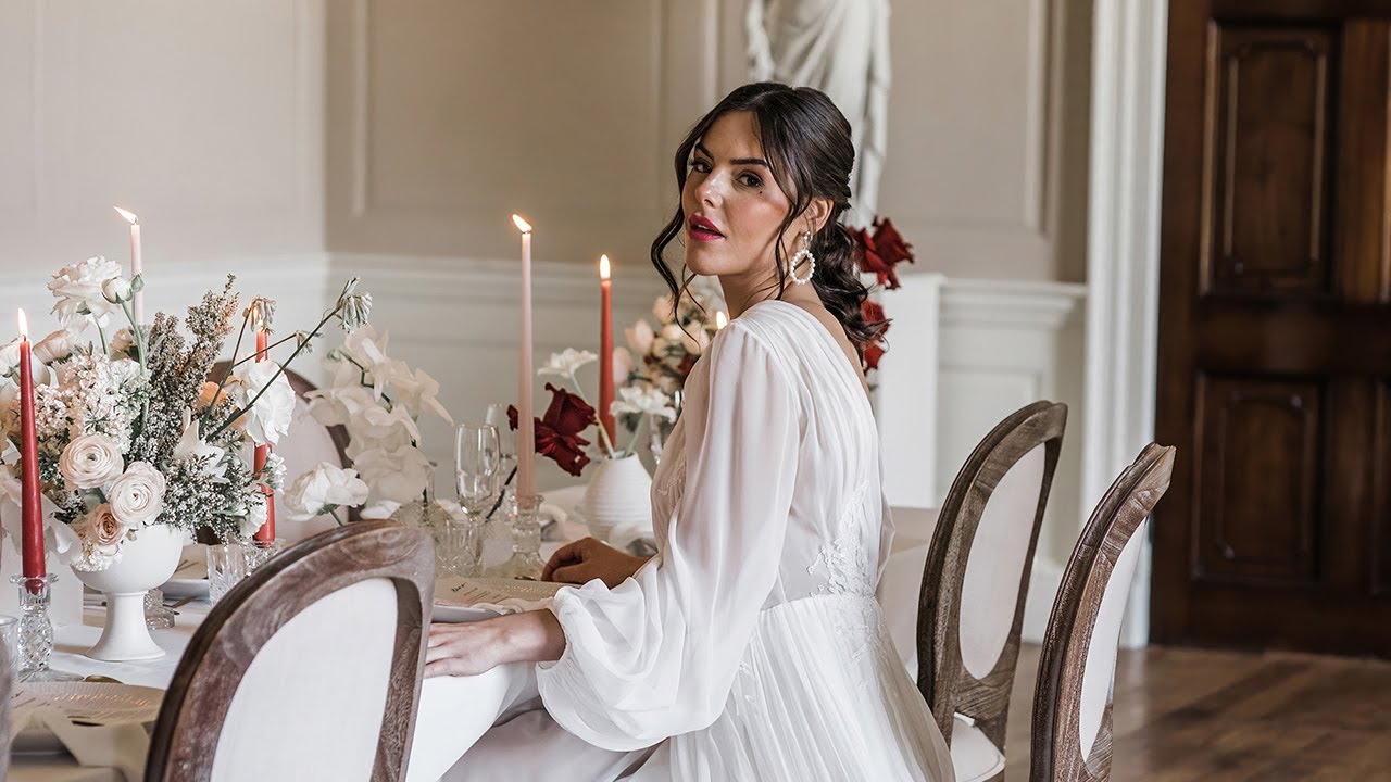 Findon Place Modern Bridal Fashion Shoot