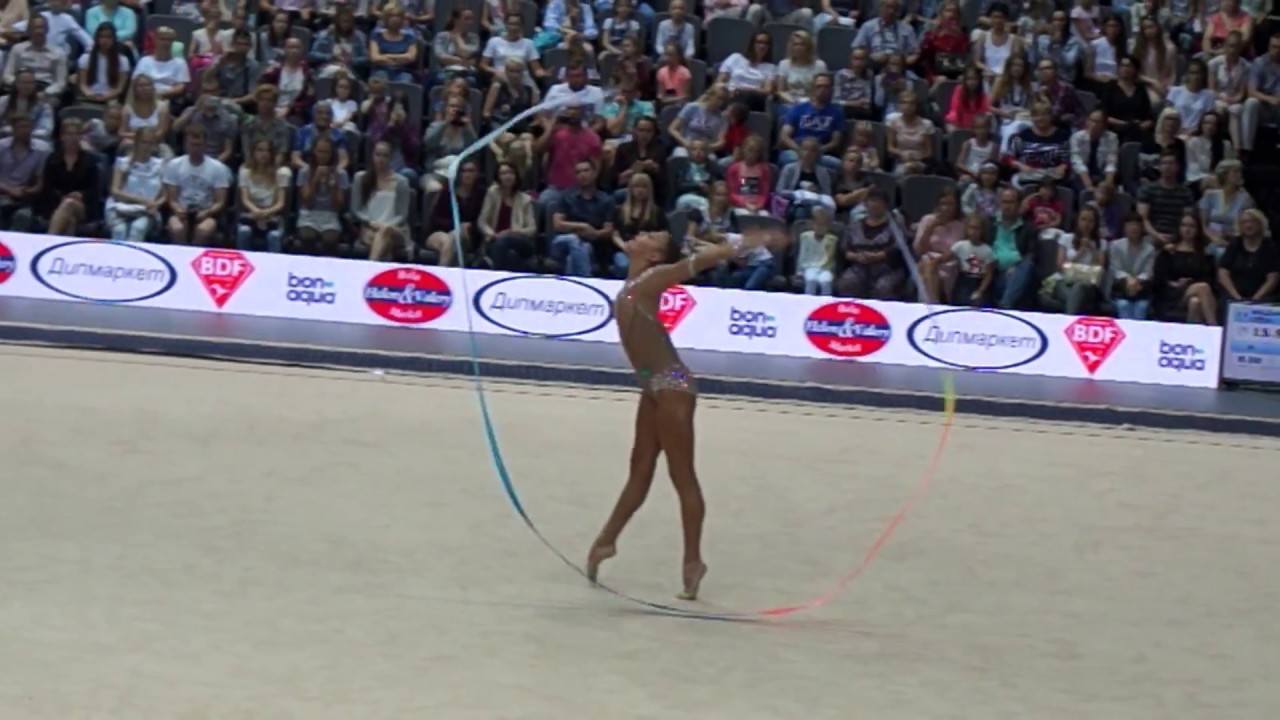 SOLDATOVA Aleksandra RUS, Ribbon Final  World Challenge cup Minsk 06.08.2017