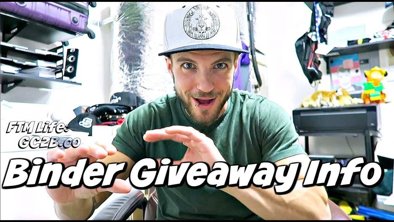 Binder Giveaway Back Day Gleeman Choir FTM Life YouTube