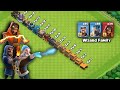Wizard vs Ice Wizard vs Super Wizard vs Every Town Hall - Clash of Clans