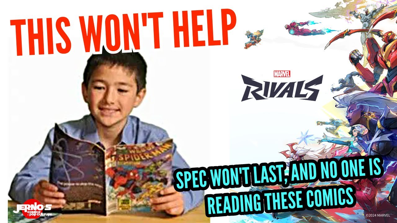 Young People Don't Collect Comics And A Popular Marvel Video Game Won't Change That