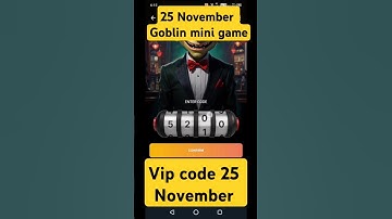 Goblin Mine Game Vip Code 25 November |Goblin Mine Game VIP Code | 25 November Goblin Mine Game Code