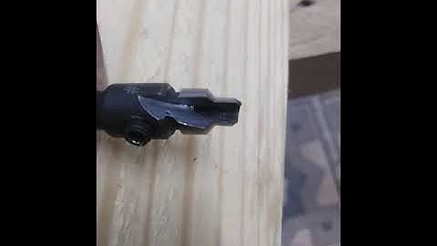sharpen countersink drill bit