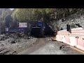 L'entrata italiana del Tunnel di Tenda dopo l'alluvione