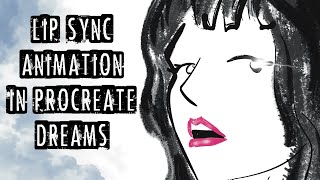 Lip Syncing Character Animation In Procreate Dreams Start To Finish