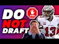 YOU CANNOT DRAFT THESE 5 PLAYERS (WARNING) 2021 Fantasy Football