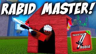 Making The Ultimate RABID DOG BLADE And Mastering It! | Blox Fruits screenshot 1