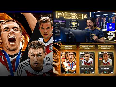 eFootball 2026 Gotze, Klose and Lahm