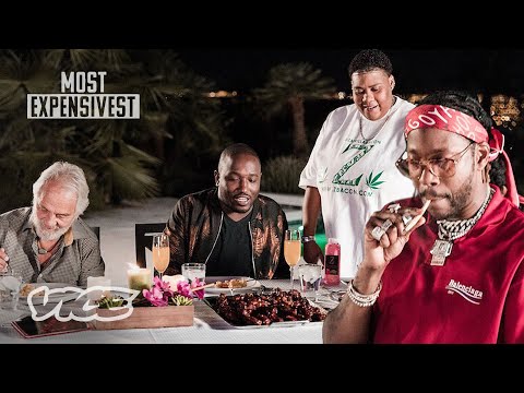 Most Expensive Marijuana Meal with 2 Chainz, Hannibal Buress and Tommy Chong