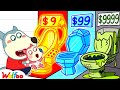 Which Potty Is Right for Jenny? | Potty Training With Mom and Baby| Wolfoo Family